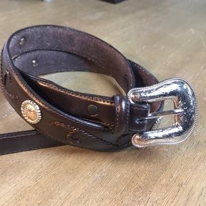 Western Leather Belt